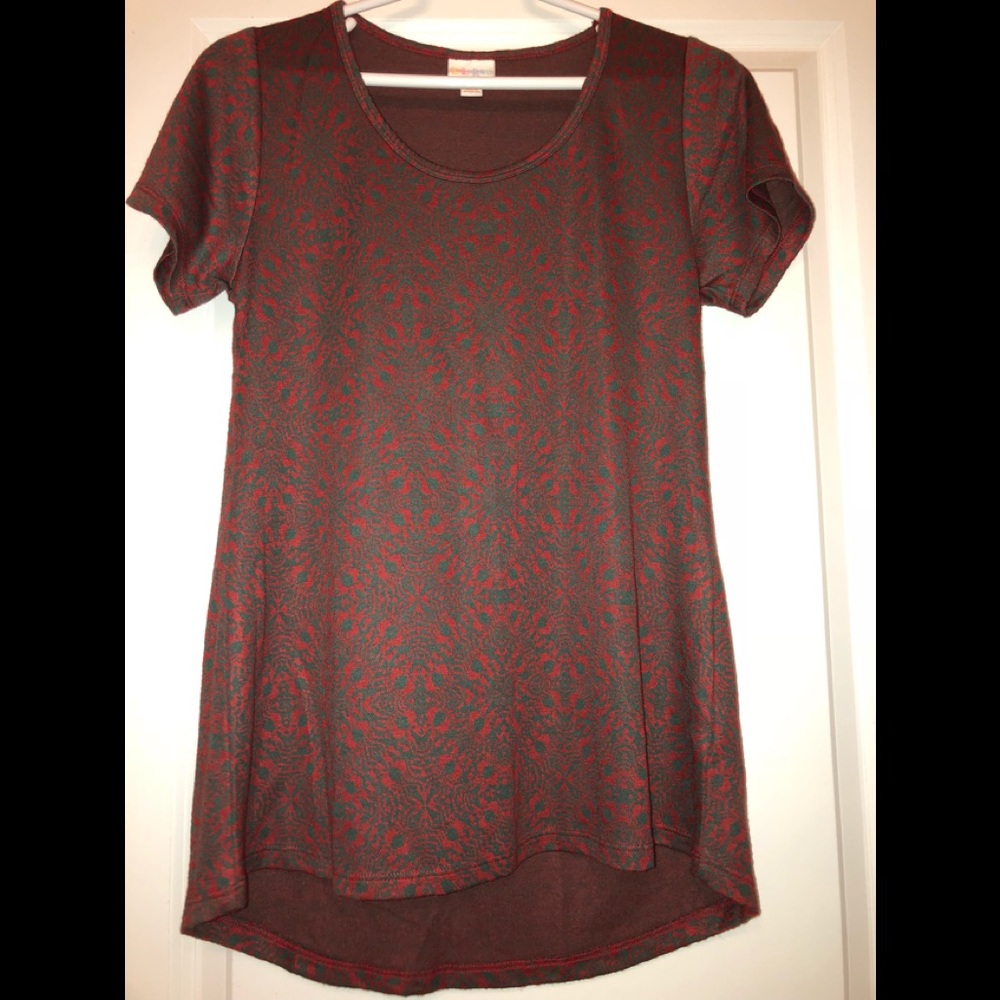 Teal and Red Classic T-LLR
